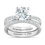 Personalized Precious Memories Bridal Set 10572 0023 a main