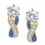 Birthstone Swirl Earrings, Birthstone Swirl Earrings 5361 014 3 9