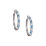 Birthstone Brilliance Hoops, Birthstone Brilliance Hoops 12064 0016 l december