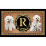 The Personalized Dog Accent Rug, The Dog Accent Rug 6859 0033 a Bichon