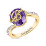 Custom Birthstone Ring, Custom Birthstone Ring 11949 0019 b february