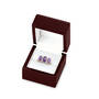 Amethyst Trio 14kt Gold & Diamond Ring, Amethyst Trio 14kt Gold & Diamond Ring 12287 0017 g displaybox