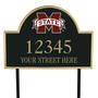The College Personalized Address Plaque, The College Personalized Address Plaque 5716 0384 b Mississippi State