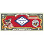 The State Bird & Flower Enhanced $2 Bill Collection, State Bird and Flower Enhanced $2 Bill Collection 11346 0026 a Arkansas