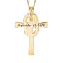 Our Marriage is a Blessing Anniversary Cross Pendant, Our Marriage is a Blessing Anniversary Cross Pendant 11482 0012 c back