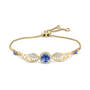 Personalized Angel Wing Birthstone Bracelet by Michael O’Connor, Personalized Angel Wing Birthstone Bracelet by Michael OConnor 12244 0019 i september