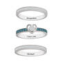 I Love You Diamond Ring Set 10901 0025 b ring