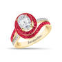 Swirling Elegance Birthstone Ring, Swirling Elegance Birthstone Ring 11950 0015 g july