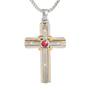 Birthstone Salvation Men's Pendant, Birthstone Salvation Mens Pendant 6007 001 8 7