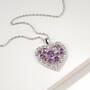 Royal Amethyst Ombre Heart Pendant by Helen Andrews, Royal Amethyst Ombre Heart Pendant 11142 0378 m lifestyle