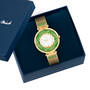 Floating Birthstones Watch, Womens Floating Birthstone Watch 10388 0019 m display box