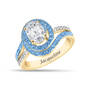 Swirling Elegance Birthstone Ring, Swirling Elegance Birthstone Ring 11950 0015 l december
