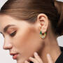 Birthstone Initial Hoops, Birthstone Initial Hoops 11897 0011 o model