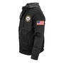 The U.S. Navy Hooded Trucker Jacket, The US Navy Hooded Trucker Jacket 11539 0023 d left side