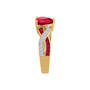 Our Love is True Ruby Red Heart Ring, Our Love is True Ruby Red Heart Ring 10041 0018 b ring