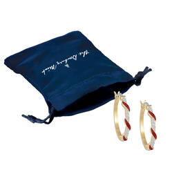 Birthstone Swirl Earring 11615 0038 m gift pouch