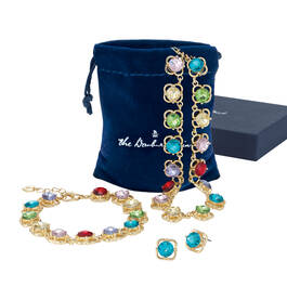 Over the Rainbow Necklace with FREE Matching Bracelet Earrings 11890 0018 g giftpouch box