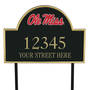 The College Personalized Address Plaque, The College Personalized Address Plaque 5716 0384 b Ole Miss