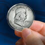 Birth Year Coin & Crystal Set, Birth Year Coin and Crystal Set 10033 0018 c hand