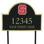 The College Personalized Address Plaque, The College Personalized Address Plaque 5716 0384 b NC State