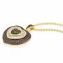 My Sweet Love Mocha Heart Pendant 6410 001 9 3