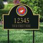 U.S. Marine Corps Personalized Address Plaque, US Marine Corps Personalized Address Plaque 5718 003 6 2
