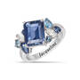 True Colors Seven Carat Birthstone Ring, Personalized True Colors Seven Carat Birthstone Ring 11843 0016 i september