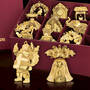 2023 Gold Ornament Collection, The 2023 Gold Christmas Ornament Collection 10312 0036 m keepsake box