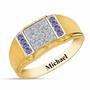 Birthstone Diamond Ring, Birthstone Diamond Ring 5211 001 2 6