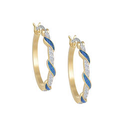 Birthstone Swirl Earring 11615 0038 i september