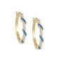 Birthstone Swirl Earring 11615 0038 i september