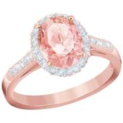 Rose Radiance Diamonisse Ring   Rose Gold 5860 001 6 1