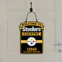 The NFL Personalized Address Sign, Personalized Metal Team Hanging Sign NFL 11871 0011 m room