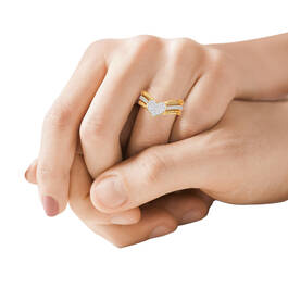 Everlasting Love Diamond Ring Set 10322 0018 m model