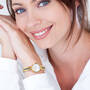 Personalized Birthstone Stripe Watch, Pers Birthstone Stripe Watch 11525 0011 l model december