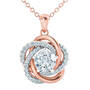 Perfectly Paired Love Knot Pendant with FREE Matching Earrings, Perfectly Paired Love Knot Pendant with FREE Matching Earrings 10916 0010 b pendant