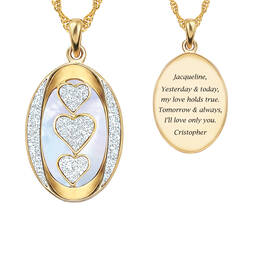I Love You Diamond Pendant 5238 0334 a main
