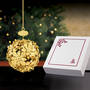2023 Annual Gold Christmas Ornament, The 2023 Annual Gold Ornament 819 0290 m room