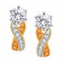 Birthstone Swirl Earrings, Birthstone Swirl Earrings 5361 014 3 11