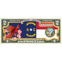 The State Bird & Flower Enhanced $2 Bill Collection, State Bird and Flower Enhanced $2 Bill Collection 11346 0026 a NorthCarolina
