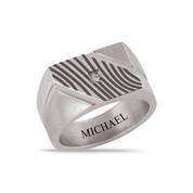Steel Statement Four Piece Set 12533 0019 b ring