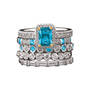 Birthstone & Diamonisse Ring Collection, Birthstone Diamonisse Ring Collection 11661 0015 l december