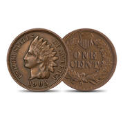 Uncirculated Indian Head Pennies 4514 0050 c coin