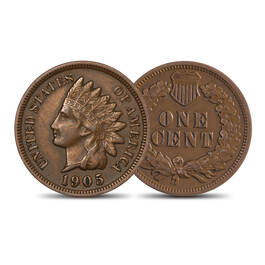 Uncirculated Indian Head Pennies 4514 0050 c coin