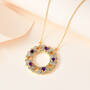 Diamond Kiss Amethyst Pendant 11142 1574 b room