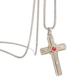 Birthstone Salvation Mens Pendant 6007 001 8 14