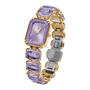 Bold & Beautiful Birthstone Bracelet Watch, Bold and Beautiful Birthstone Bracelet Watch 12173 0014 b february