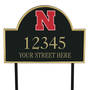 The College Personalized Address Plaque, The College Personalized Address Plaque 5716 0384 b Nebraska