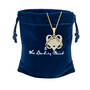 Diamond Heart Pendant, Diamond Heart Pendant 11982 0017 g gift pouch