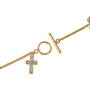 “God is Love" Diamond Bracelet, Divine Reflections Diamond Bracelet Set 12365 0020 e clasp